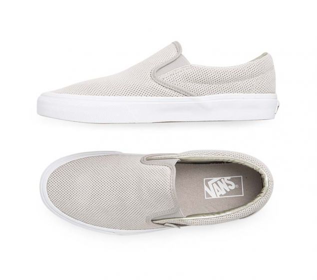 Perforated suede sales vans